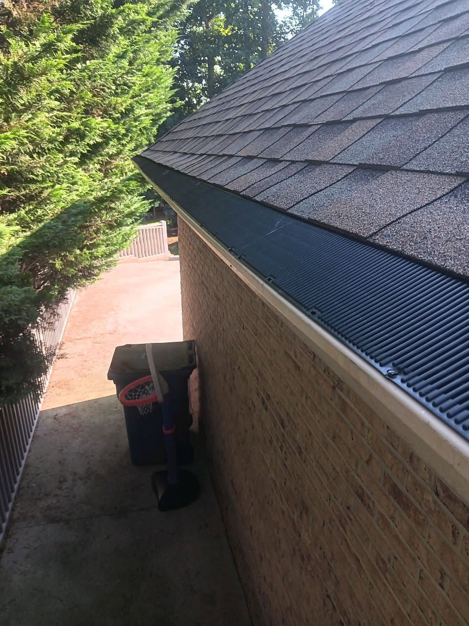 RainDrop guard installation crew Hickory NC