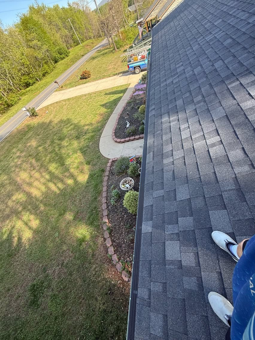 RainDrop guard installed Conover NC home
